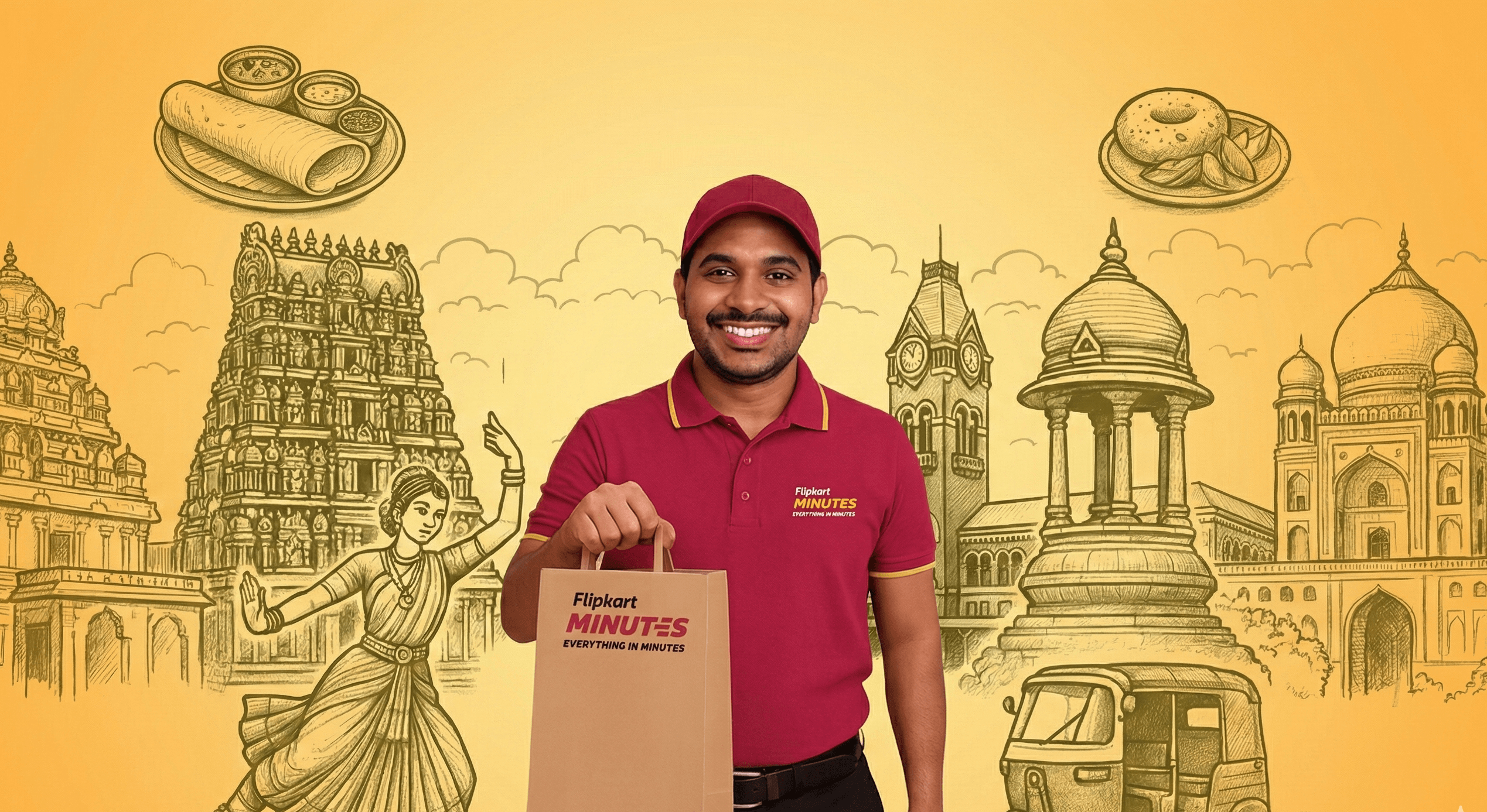 Flipkart Minutes brings 10-minute delivery to Chennai, delights consumers with wide assortment and regional selection across categories
