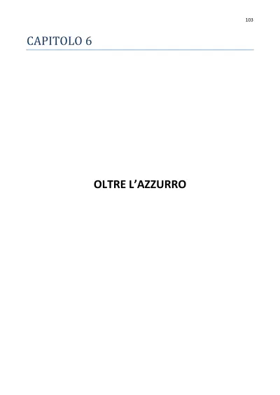 Oltre l'azzurro cover