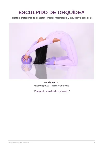 Esculpido de Orquídea · Portafolio profesional de bienestar corporal cover