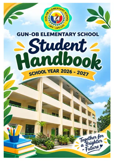 HANDBOOK with cover page cover