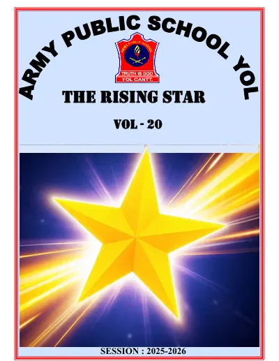 The Rising Star Vol 20 Session 2025-2026 cover