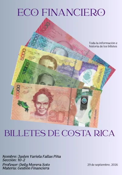 Billetes de Costa Rica cover