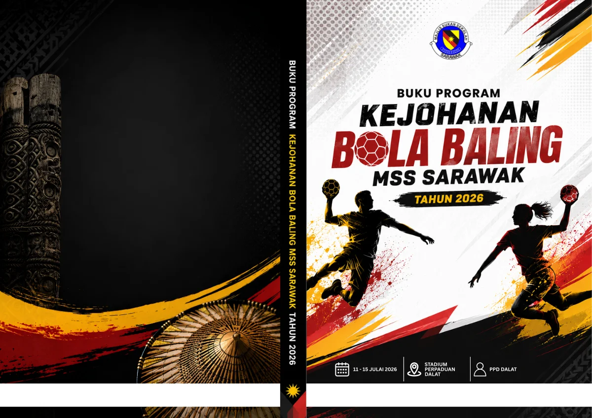 BUKU PROGRAM KEJOHANAN BOLA BALING MSS SARAWAK 2026 cover