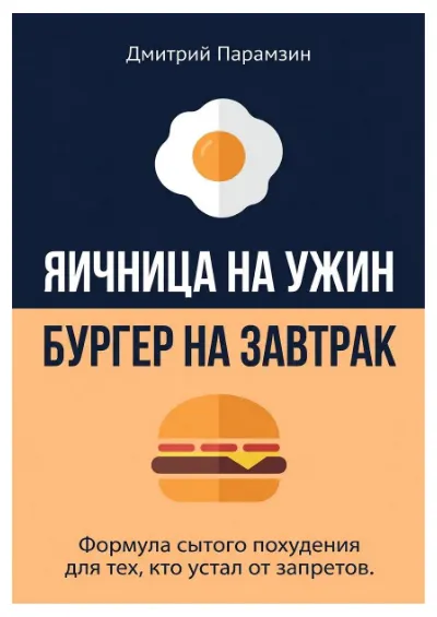 Яичница на ужин, бургер на завтрак: манифест свободы от диет cover
