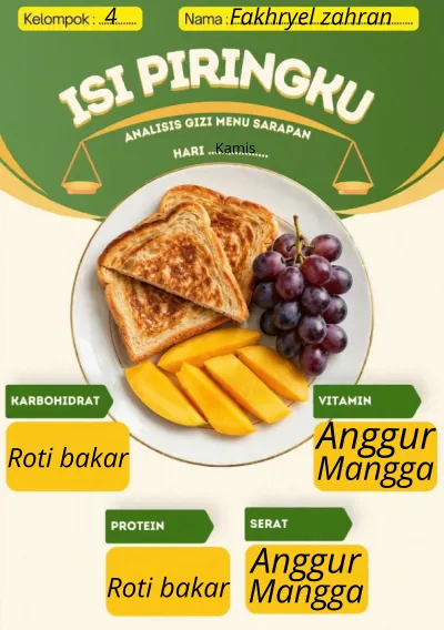 Roti bakar cover
