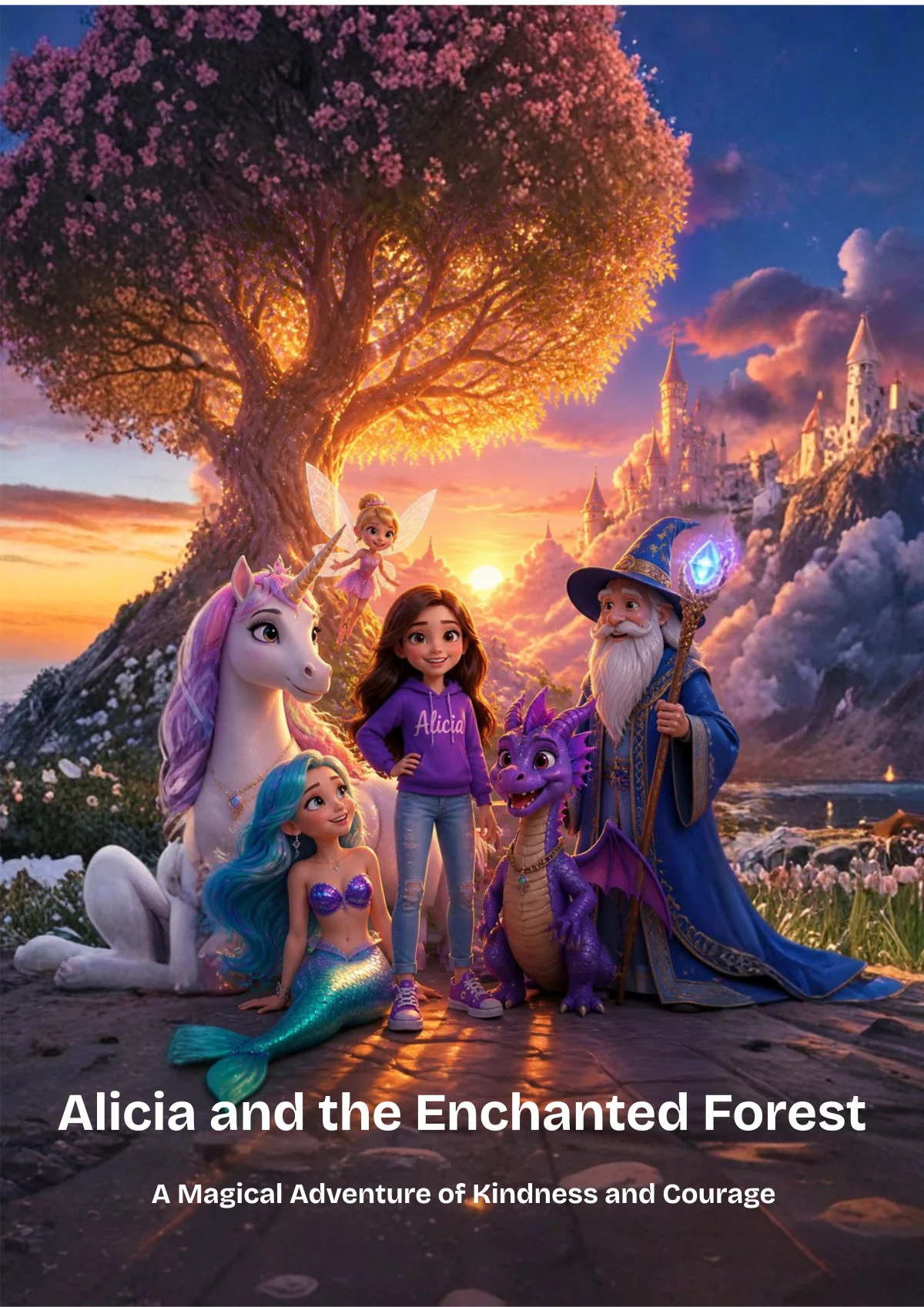 Alicia and the enchanted forest cover