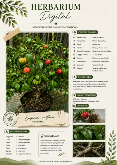 Interaksi dalam Ekosistem: Pohon Dewandaru dan Bunga Sepatu cover