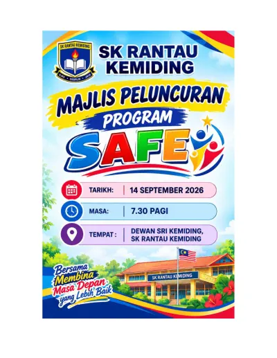 Jawatankuasa dan Tentatif Program SAFE cover