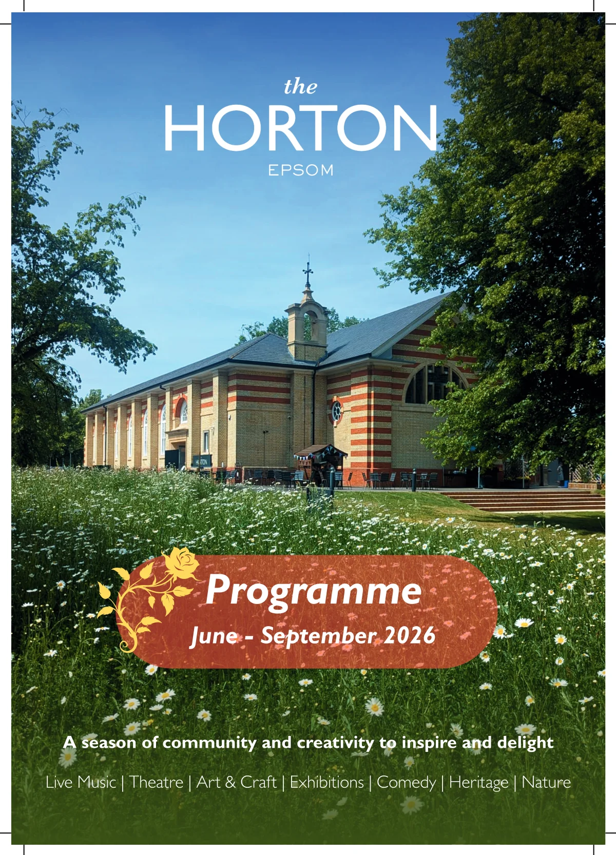 The Horton Summer Brochure 2026 AW cover