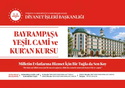 Bayrampaşa Yeşil Camii ve Kur'an Kursu Tanıtım Broşürü cover