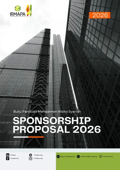 Sponsorship Proposal 2026 Buku Panduan Manajemen Risiko Syariah cover