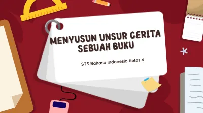 Menyusun Unsur Cerita Sebuah Buku cover