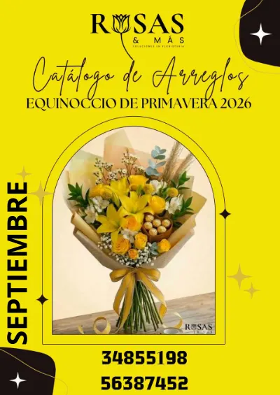 Catalogo Arreglos Flores Amarillas Sep 2026 cover