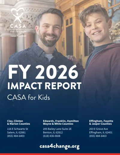 FY 2026 Impact Report CASA for Kids cover