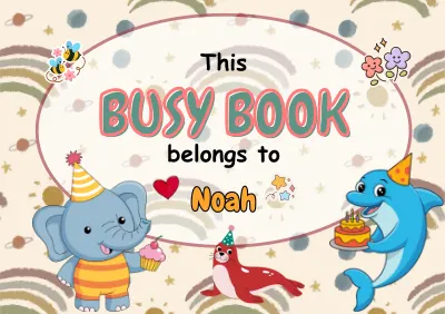 Busy Book Noah cover