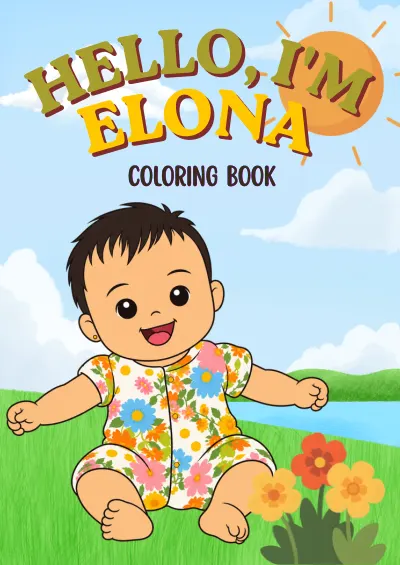 Elona's Coloring Book cover