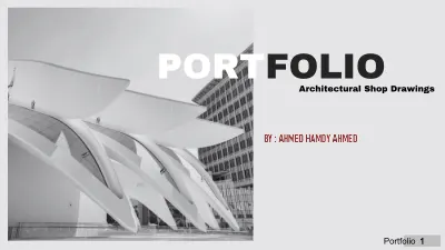 Architectural Shop Drawings Portfolio cover