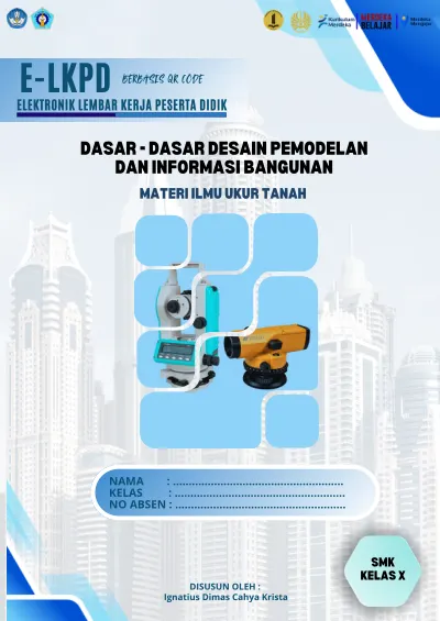 E-LKPD Berbasis QR Code Materi Ilmu Ukur Tanah cover