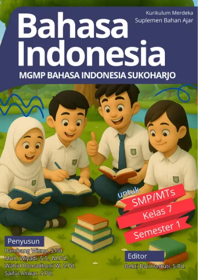 Buku Siswa Bahasa Indonesia Kelas 7 Semester 1: Jelajah Nusantara cover