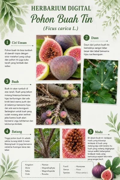 Herbarium Digital Pohon Buah Tin cover