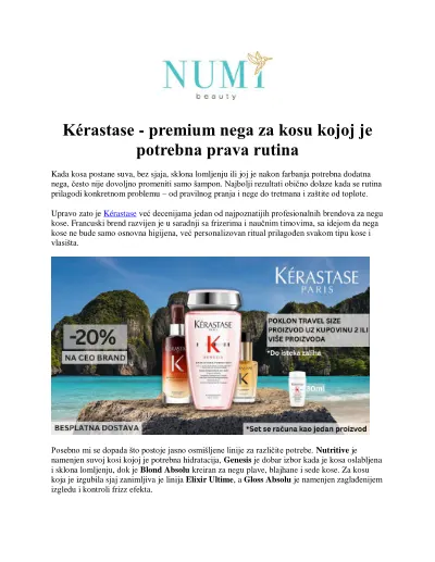 Kérastase vodič kroz rutinu nege kose cover