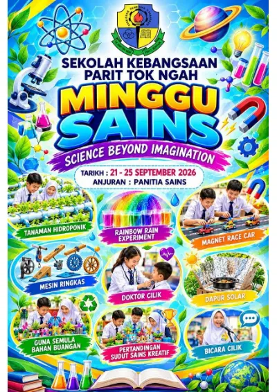 Brosur Minggu Sains 2026 cover