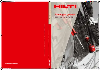 Catalogue général Hilti cover
