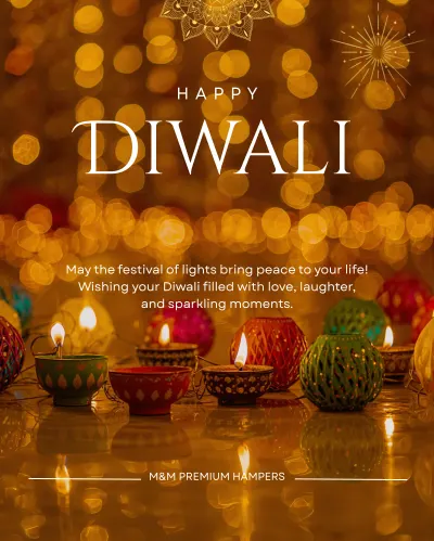 M&M Premium Hampers Diwali Collection cover