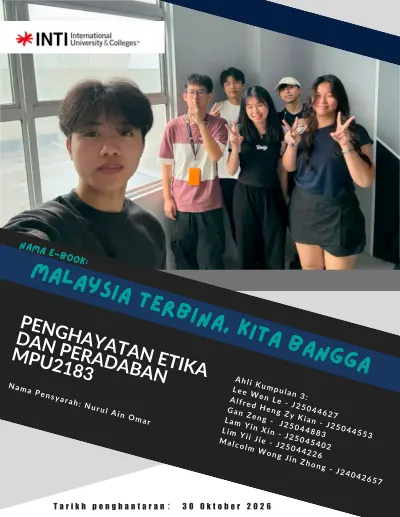 Penghayatan Etika dan Peradaban MPU2183 cover