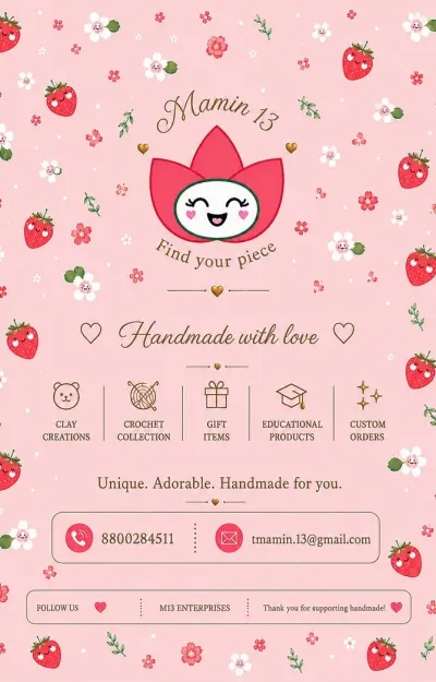 Strawberry Octopus and Character Charms cover
