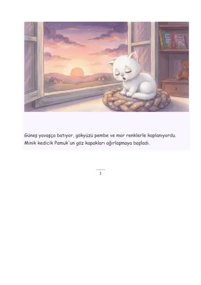 Minik Pamuk'un Uyku Vakti cover