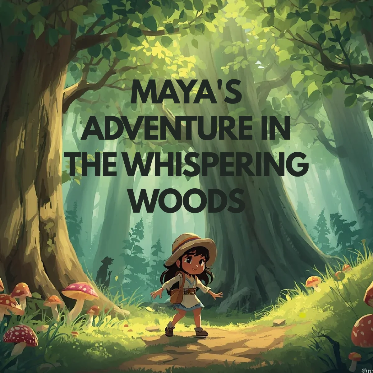 Maya's Adventure in the whispering woods (1) cover