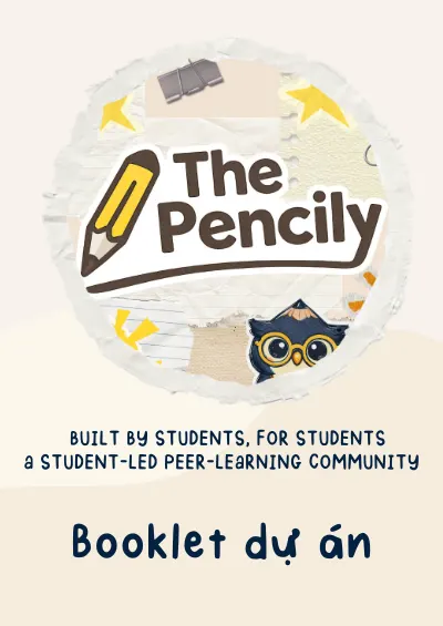 The Pencily: Tài liệu giới thiệu dự án cộng đồng học tập cover
