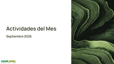 Actividades del Mes Septiembre 2026 cover