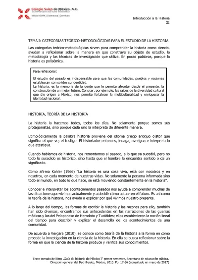 Introducción a la Historia Guía teórica cover