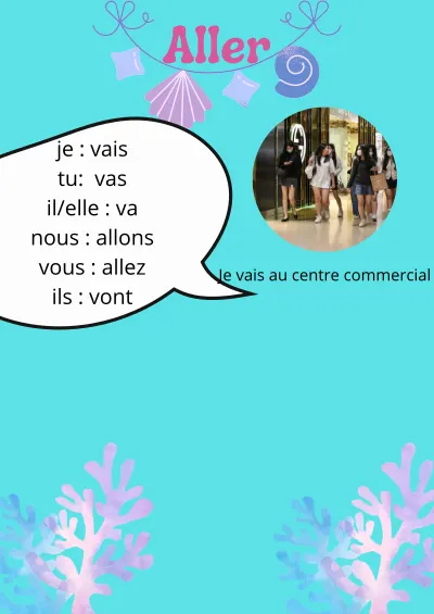 Cahier de conjugaison française F7 cover