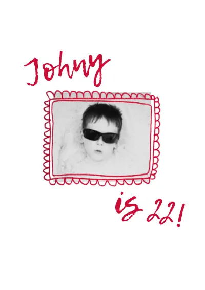 Johny is 22! cover