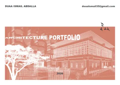 Duaa Ismail Abdalla Architecture Portfolio cover