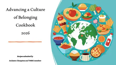 Advancing a Culture of Belonging Cookbook 2026 cover