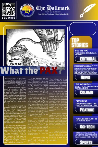 SINHS School Publication 2026-2027 cover