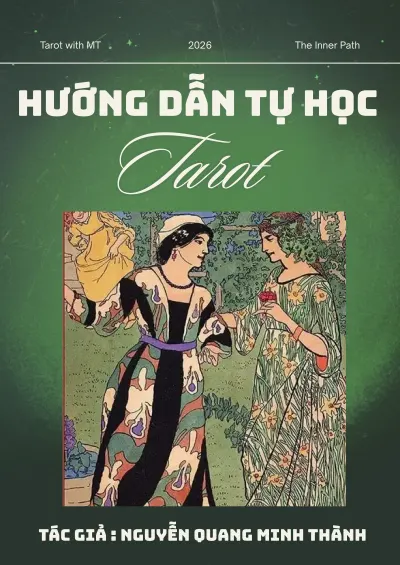 Hướng dẫn tự học Tarot with MT - The Inner Path 2026 cover