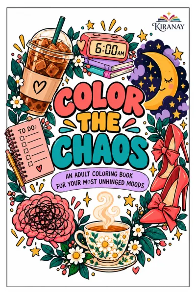Colour the Chaos flipbook cover