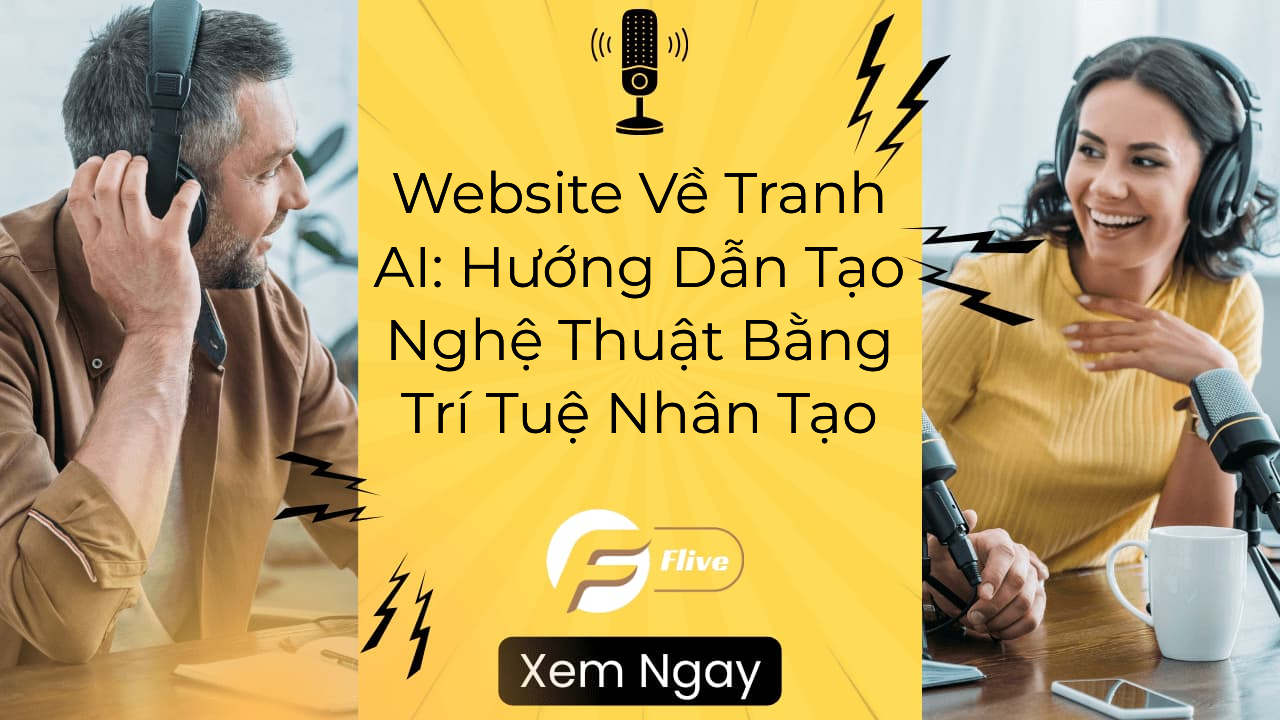Website Về Tranh AI - Hướng Dẫn Tạo Nghệ Thuật Bằng Trí Tuệ Nhân Tạo