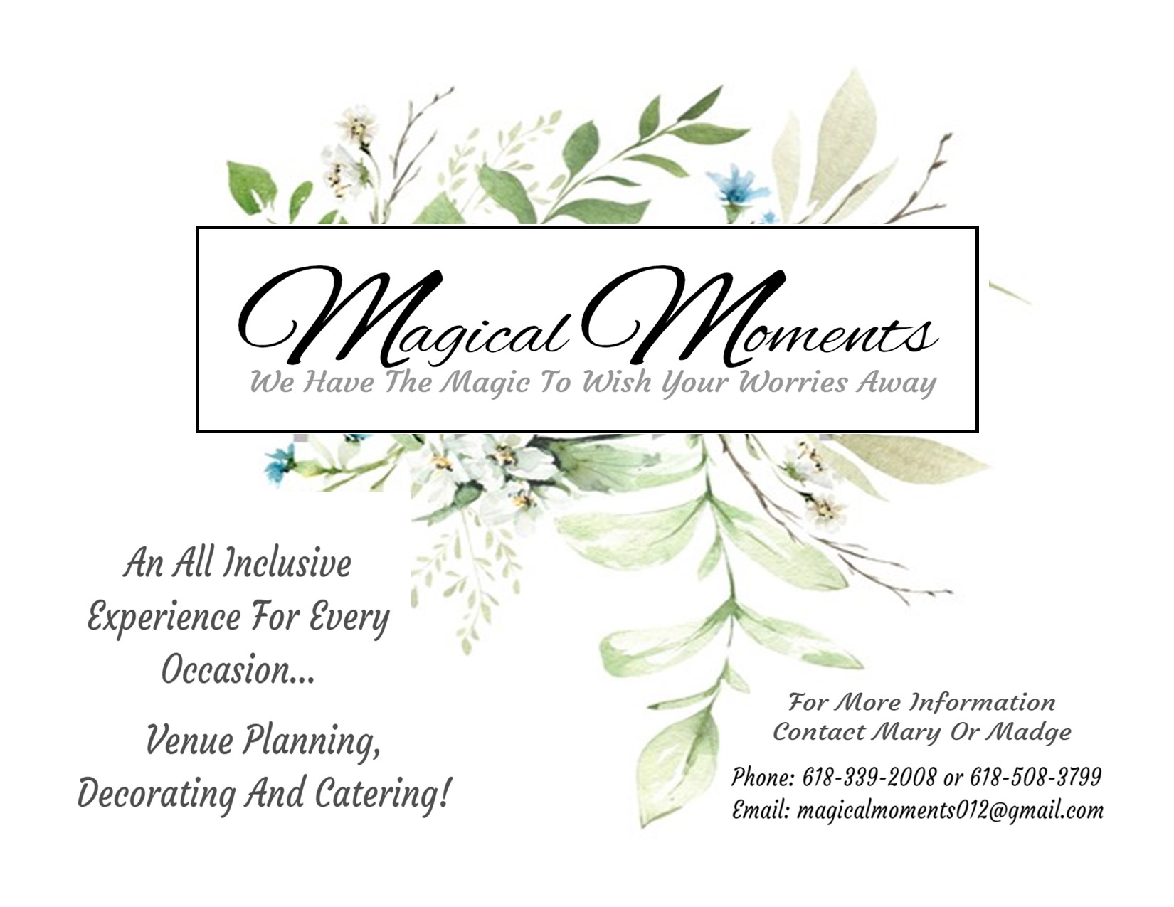Magical Moments Catering