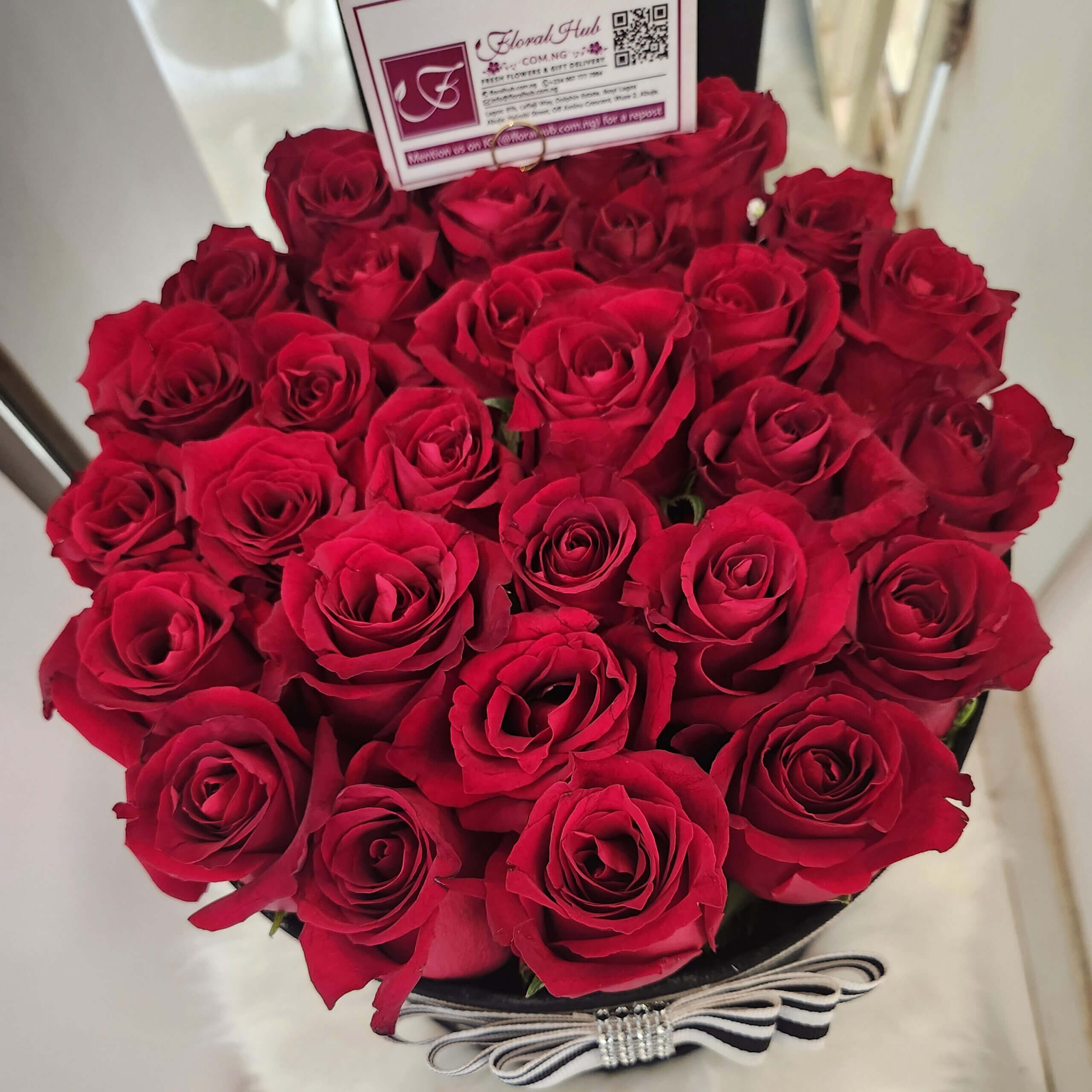 Red Roses Box Allure Floralhub