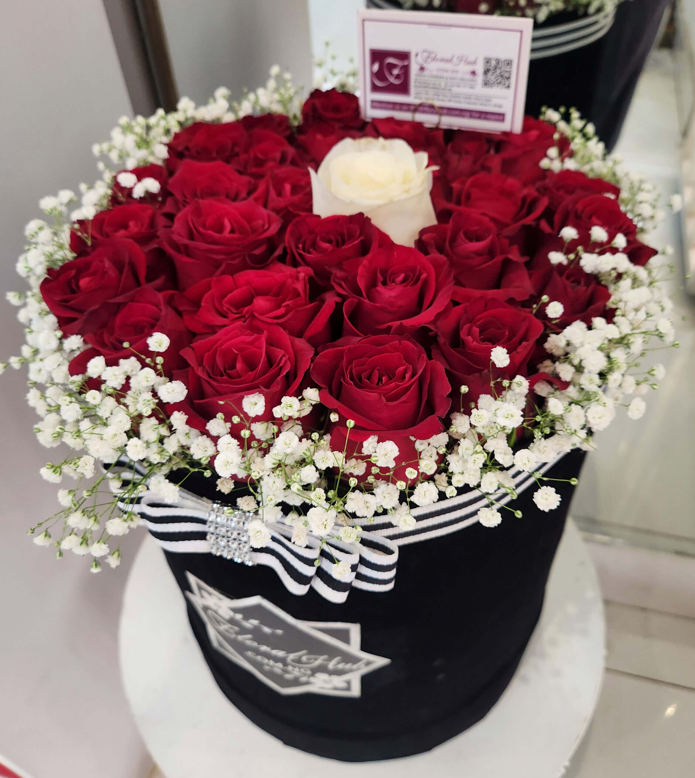 Red and White Roses and Million Stars