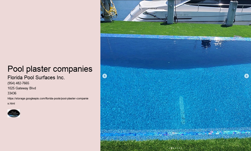 pool plaster companies
