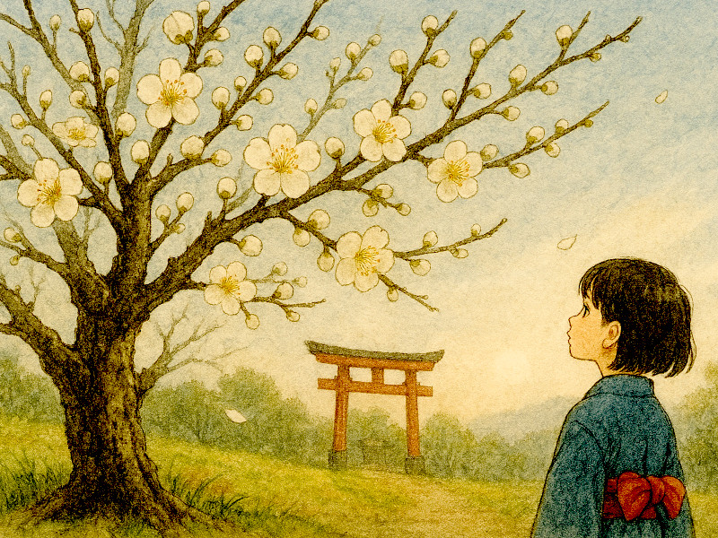 2月1日の誕生花　梅、桜草、マーガレット