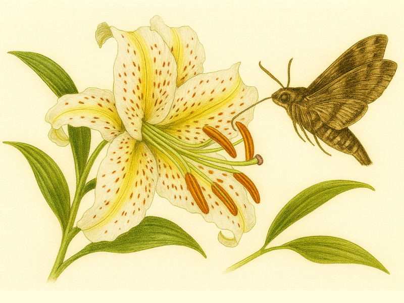 Golden-banded lily