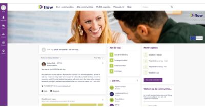FLOW Communities header startpagina 2x1
